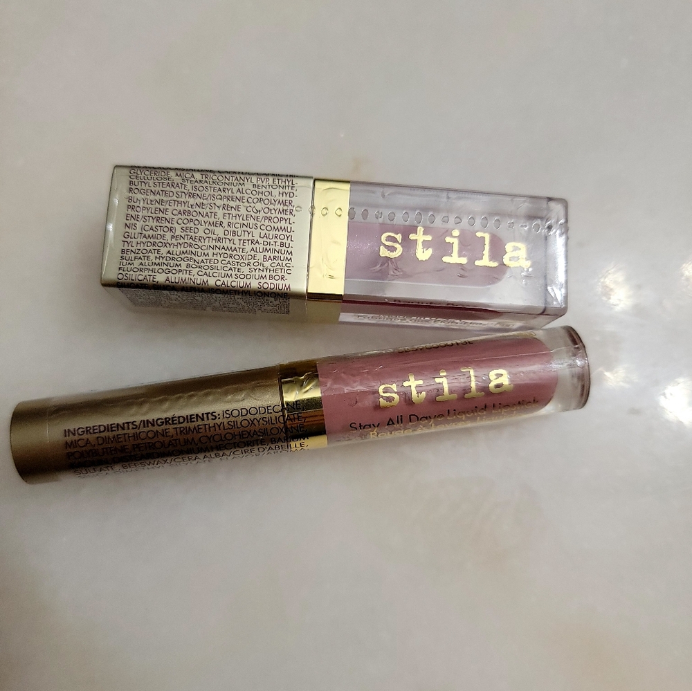 Stila Perla and Synergy Lipwear